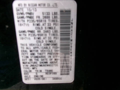 2014 Nissan Murano SV