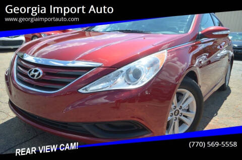 2014 Hyundai Sonata for sale at Georgia Import Auto in Alpharetta GA