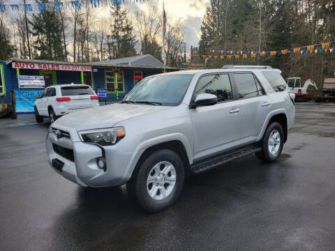 2020 Toyota 4Runner for sale at HIGHLAND AUTO in Renton WA