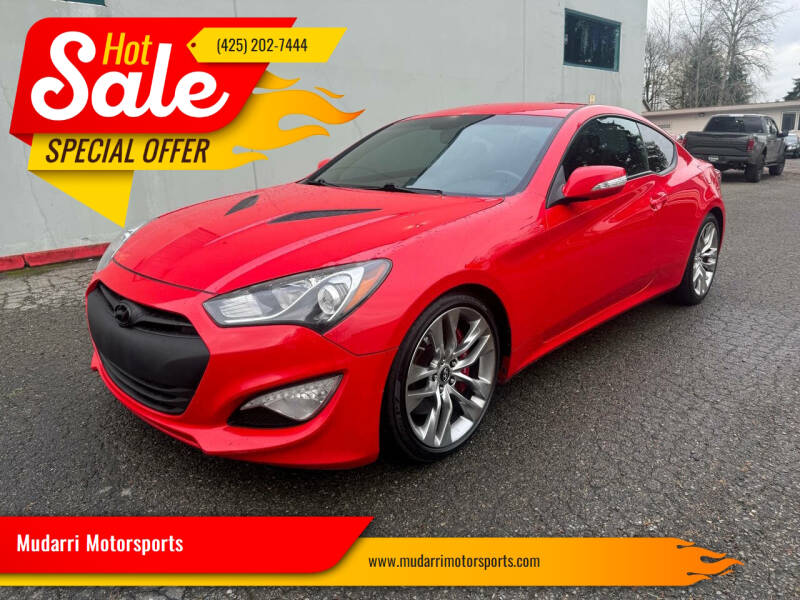 2014 Hyundai Genesis Coupe for sale at Mudarri Motorsports in Kirkland WA