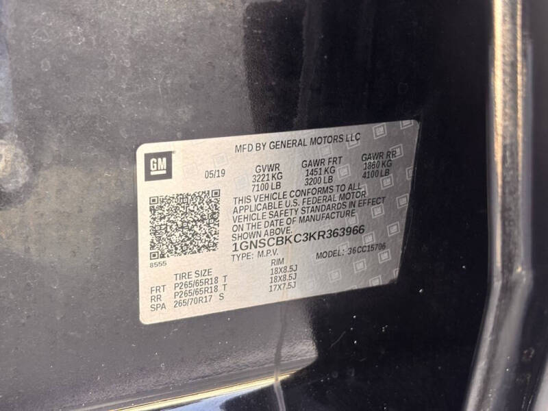 2019 Chevrolet Tahoe LT