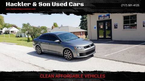 2013 Volkswagen Jetta for sale at Hackler & Son Used Cars in Red Lion PA