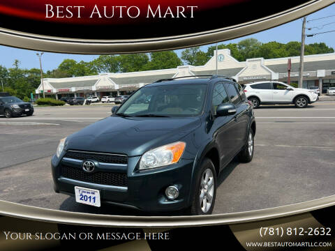 2011 Toyota RAV4 for sale at Best Auto Mart in Weymouth MA