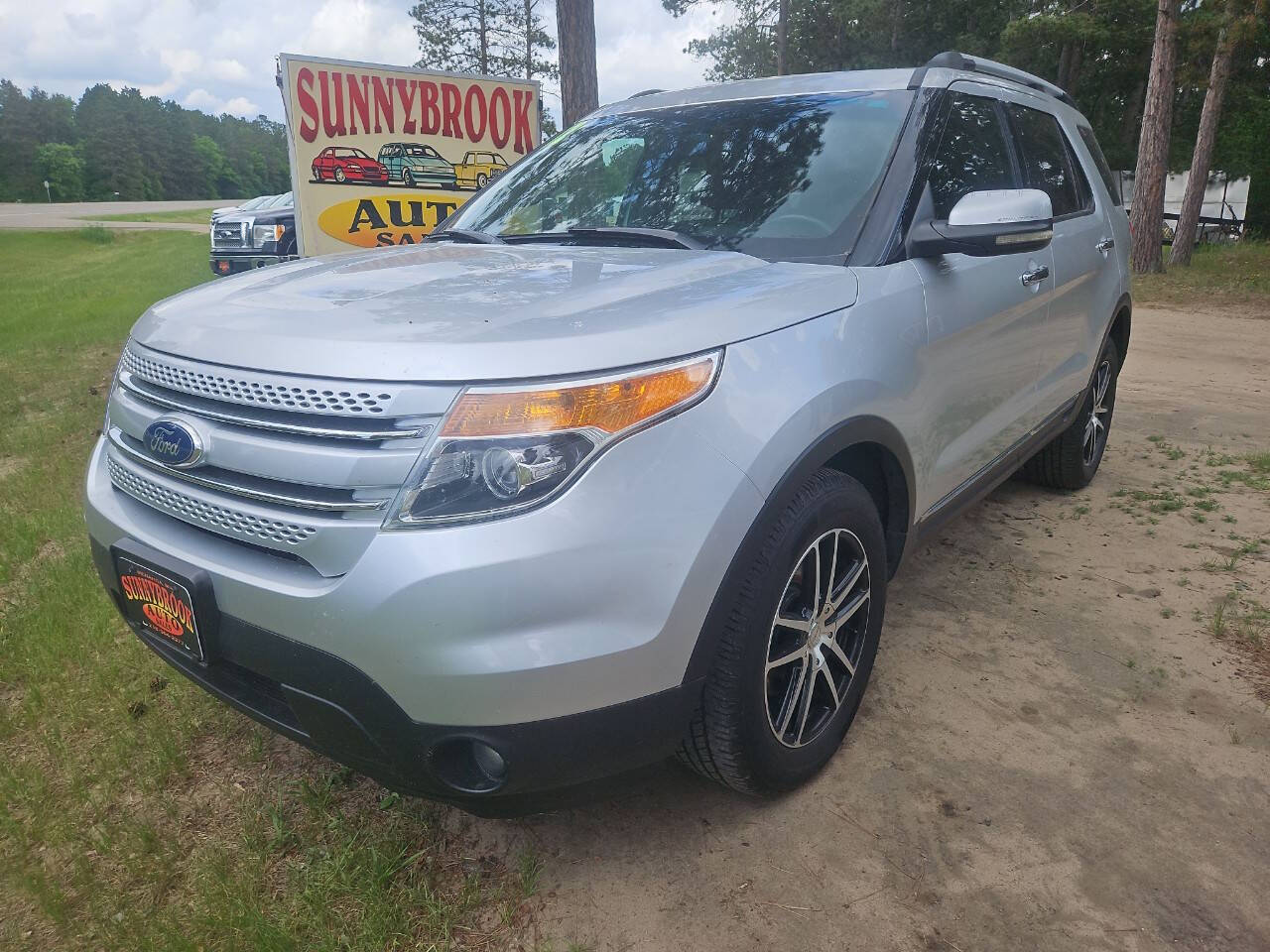 Silver 2012 Ford Explorer Limited AWD Limited 4dr SUV 1