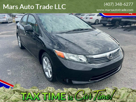 2012 Honda Civic for sale at Mars Auto Trade LLC in Orlando FL