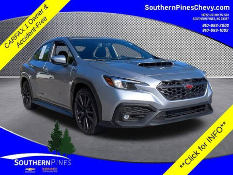 2022 Subaru WRX for sale at PHIL SMITH AUTOMOTIVE GROUP - SOUTHERN PINES GM in Southern Pines NC