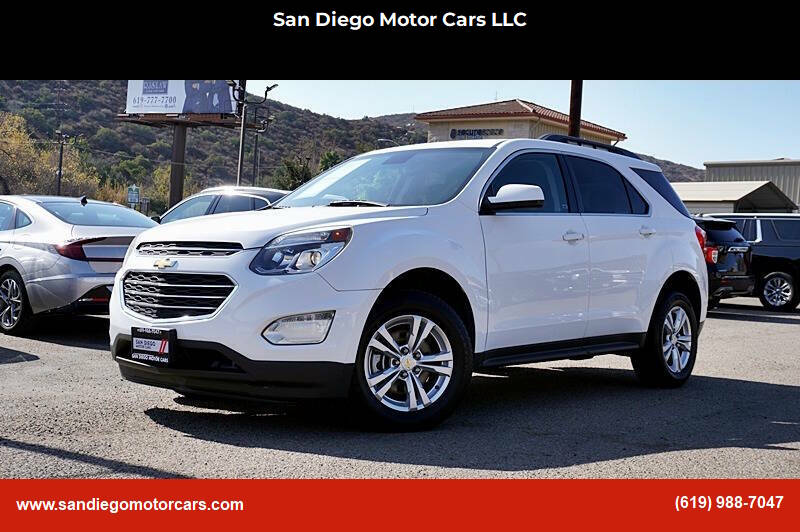 2016 Chevrolet Equinox for sale at San Diego Motor Cars LLC in Spring Valley CA