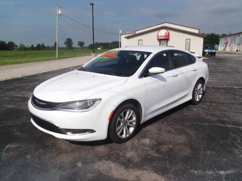 2015 Chrysler 200 for sale at Dietsch Sales & Svc Inc in Edgerton OH