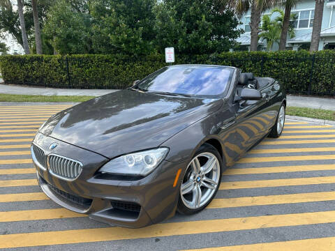 2013 BMW 6 Series for sale at Instamotors in Hollywood FL