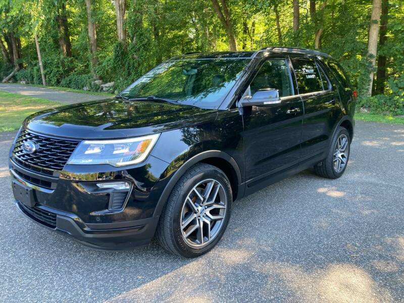 2018 Ford Explorer for sale at Lou Rivers Used Cars in Palmer MA