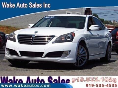 2014 Hyundai Equus for sale at Wake Auto Sales Inc in Raleigh NC