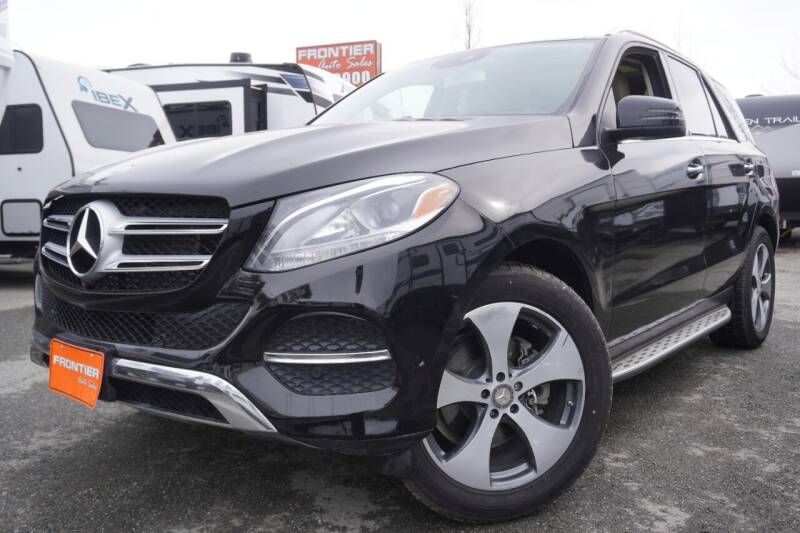 2016 Mercedes-Benz GLE for sale at Frontier Auto & RV Sales in Anchorage AK