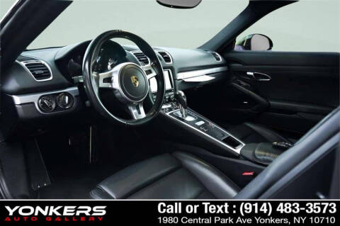 2016 Porsche Cayman Black Edition