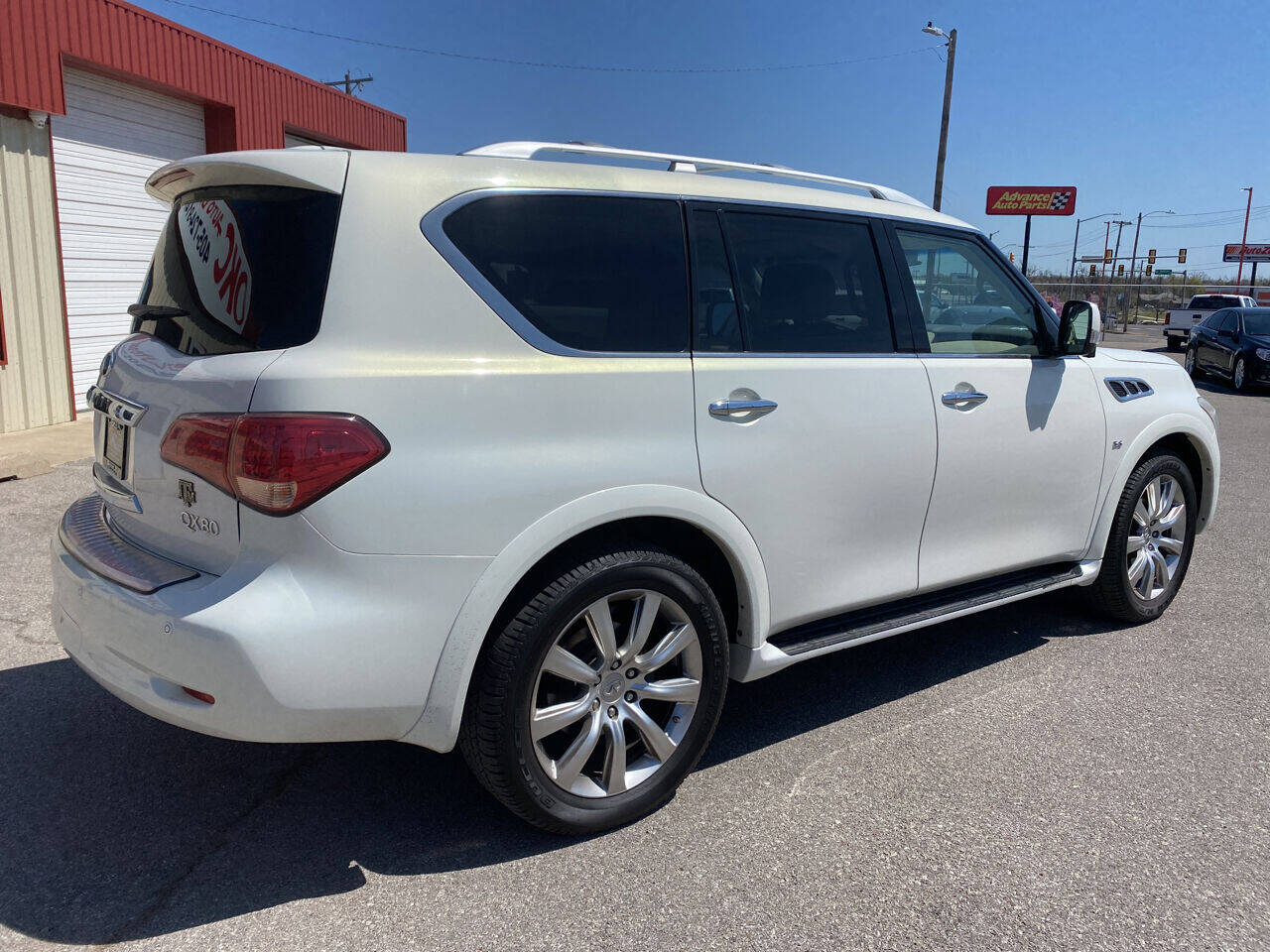 2014 INFINITI QX80 for sale at OKC Auto Direct, LLC in Oklahoma City , OK