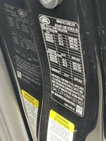 2021 Land Rover Range Rover Evoque S