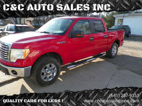 2010 Ford F-150 for sale at C&C AUTO SALES INC in Charles City IA