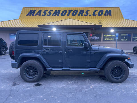 2016 Jeep Wrangler Unlimited for sale at M.A.S.S. Motors in Boise ID