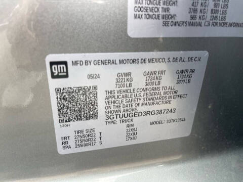 2024 GMC Sierra 1500