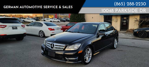 2012 Mercedes-Benz C-Class for sale at German Automotive Service & Sales in Knoxville TN