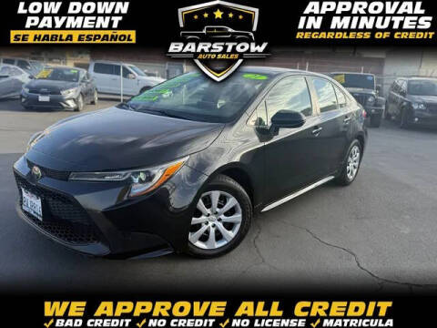 2021 Toyota Corolla for sale at BARSTOW AUTO SALES in Barstow CA