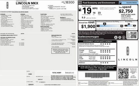 2018 Lincoln MKX Reserve