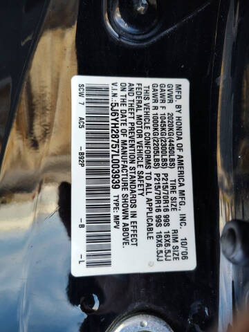 2007 Honda Element EX