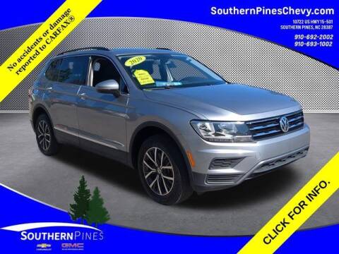 2020 Volkswagen Tiguan for sale at PHIL SMITH AUTOMOTIVE GROUP - SOUTHERN PINES GM in Southern Pines NC