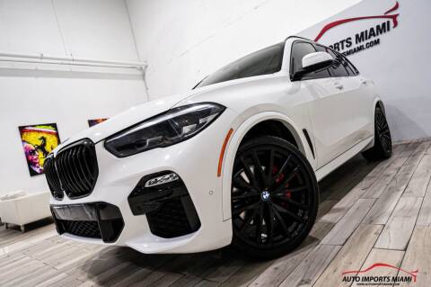 2021 BMW X5 for sale at AUTO IMPORTS MIAMI in Fort Lauderdale FL