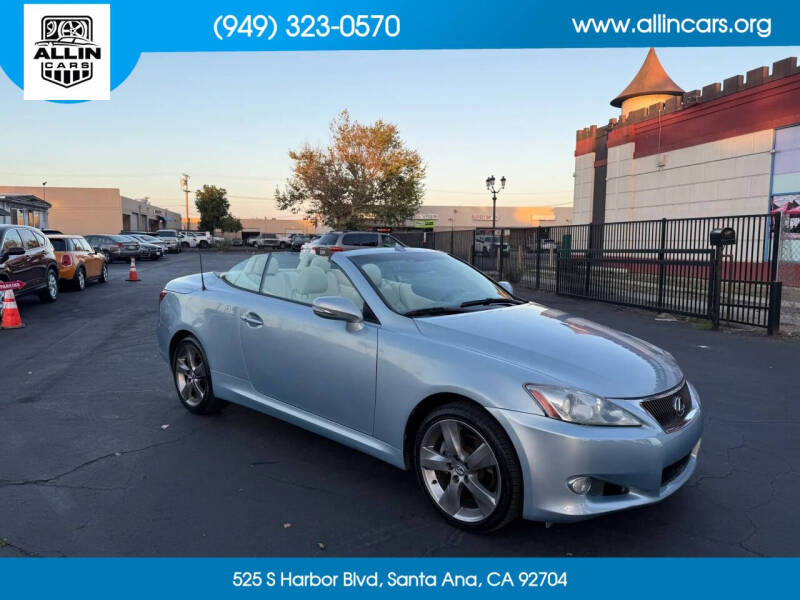 2010 Lexus IS 250C
