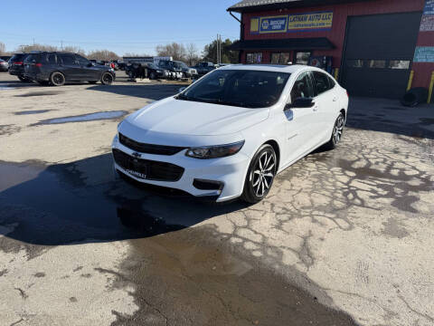 2018 Chevrolet Malibu for sale at Latham Auto LLC in Ogdensburg NY