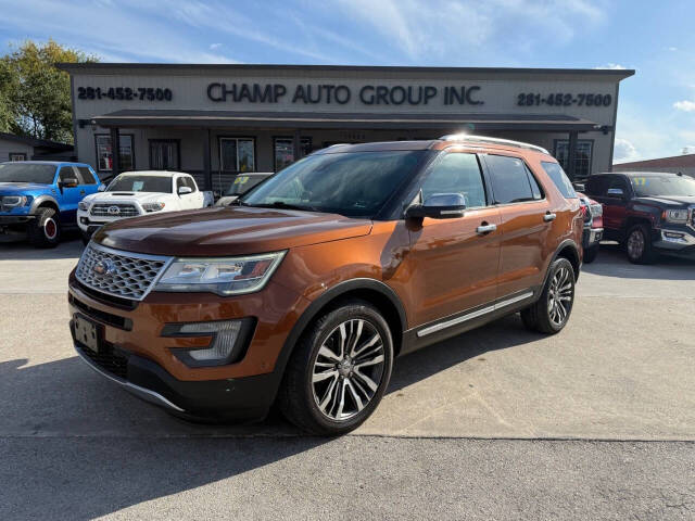 2017 Ford Explorer for sale at Champ Auto Group Inc in Channelview, TX