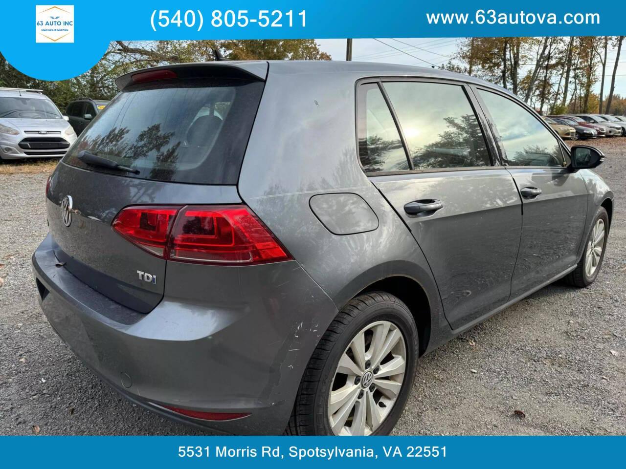 2015 Volkswagen Golf for sale at 63 Auto Inc in Spotsylvania, VA