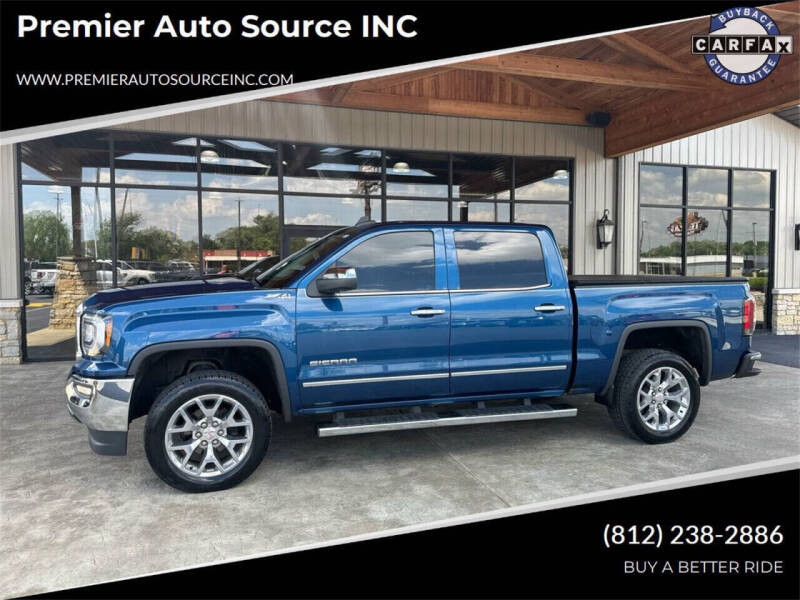 2018 GMC Sierra 1500 for sale at Premier Auto Source INC in Terre Haute IN