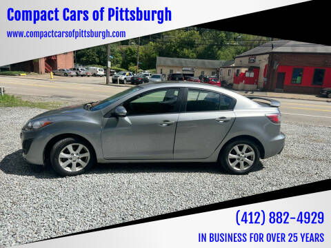 2010 Mazda MAZDA3 for sale at Compact Cars of Pittsburgh in Pittsburgh PA