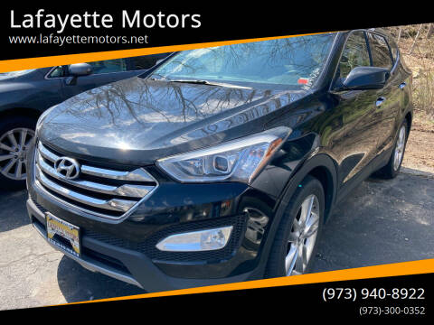 2013 Hyundai Santa Fe Sport for sale at Lafayette Motors in Lafayette NJ