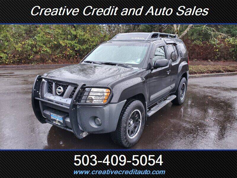 2006 Nissan Xterra for sale at Creative Credit & Auto Sales in Salem OR