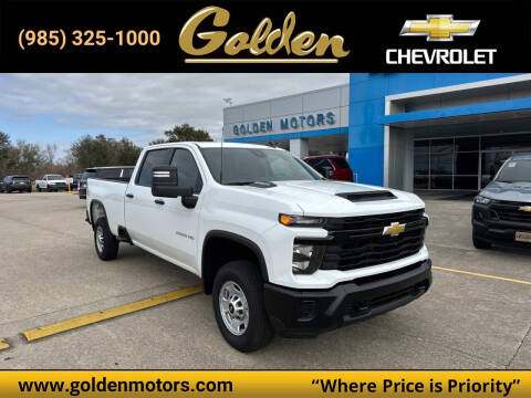 2024 Chevrolet Silverado 2500HD for sale at GOLDEN MOTORS in Cut Off LA