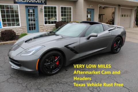 2016 Chevrolet Corvette for sale at Summit Motorcars in Wooster OH