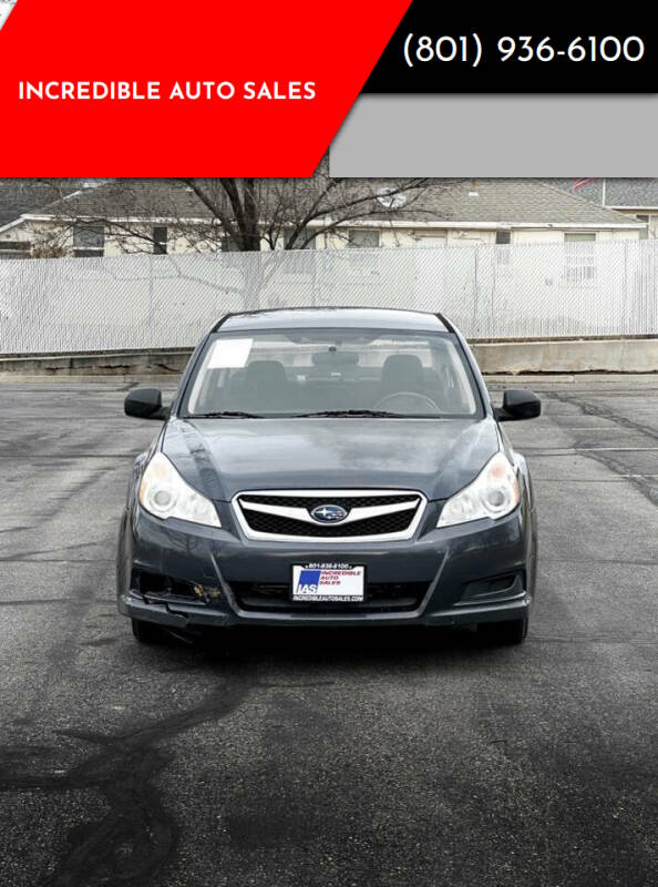 2011 Subaru Legacy for sale at INCREDIBLE AUTO SALES in Bountiful UT