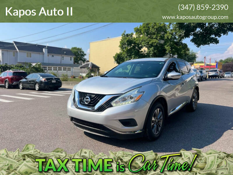 2016 Nissan Murano for sale at Kapos Auto II in Ridgewood NY