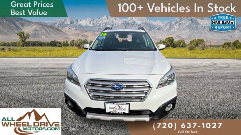 2016 Subaru Outback 2.5i Limited
