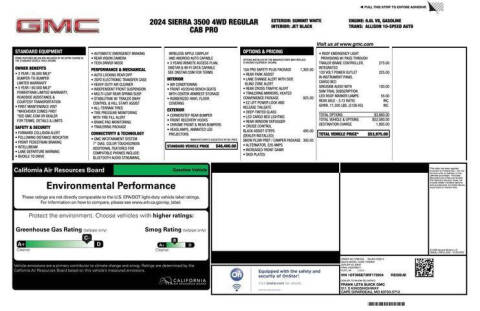2024 GMC Sierra 3500HD