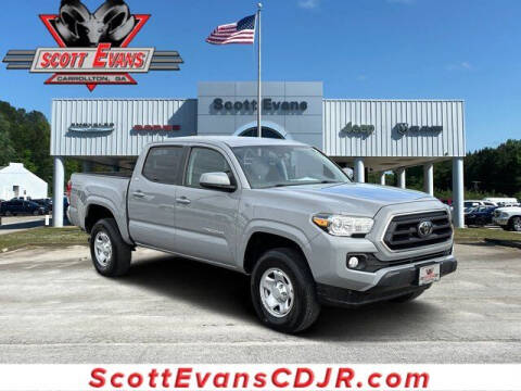 2021 Toyota Tacoma for sale at SCOTT EVANS CHRYSLER DODGE in Carrollton GA