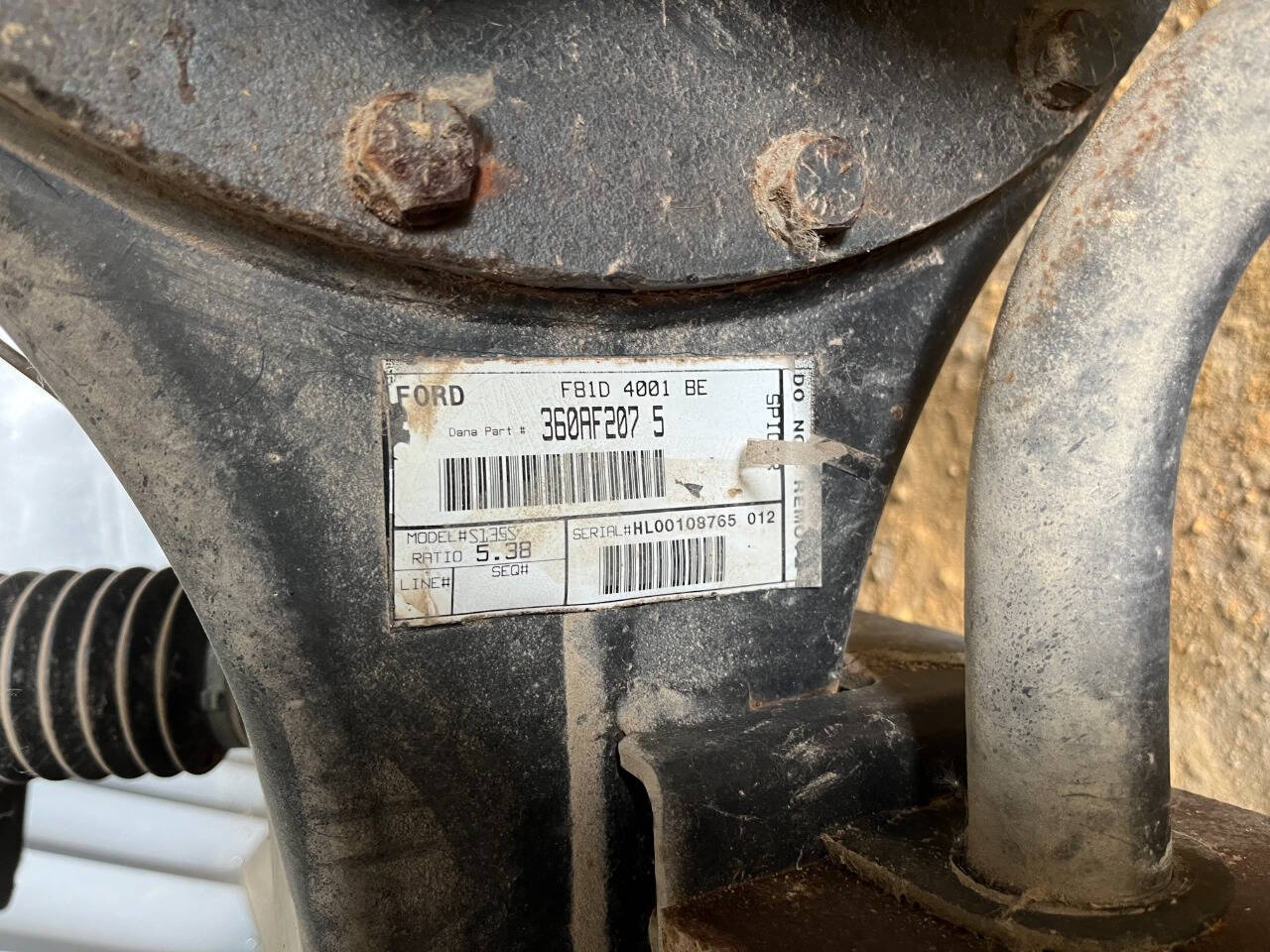 2000 Ford Motorhome Chassis 65