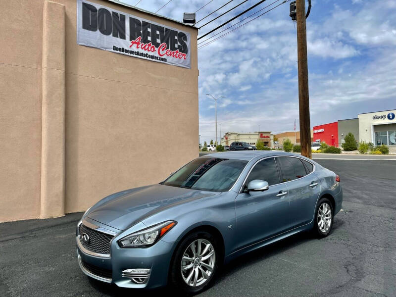 2018 Infiniti Q70 for sale at Don Reeves Auto Center in Farmington NM