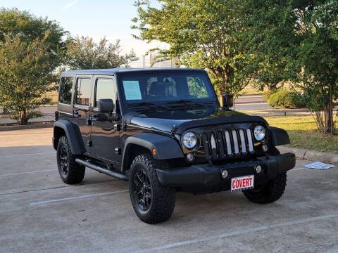 2016 Jeep Wrangler Unlimited for sale at America's Auto Financial in Houston TX