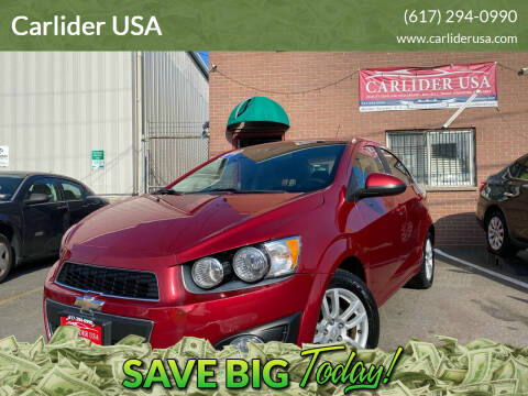 2014 Chevrolet Sonic for sale at Carlider USA in Everett MA
