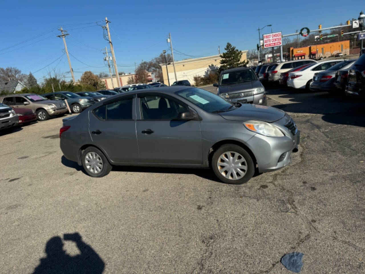 2014 Nissan Versa for sale at First Choice Auto Center LLC in Cincinnati, OH