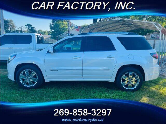 2016 GMC Acadia for sale at Car Factory Inc. in Three Rivers MI