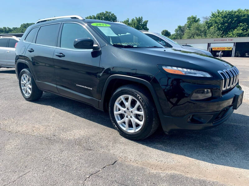 2015 Jeep Cherokee for sale at Fernando's Auto Sales LLC. in Dallas TX